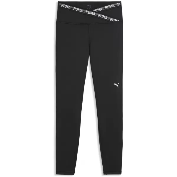  Ženske tajice PUMA W STRONG CROSS FRONT TIGHT - HW 7/8 52849801 PUMA CRNA 