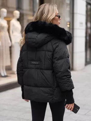 Ženska jakna DSTREET TY5741 CRNA