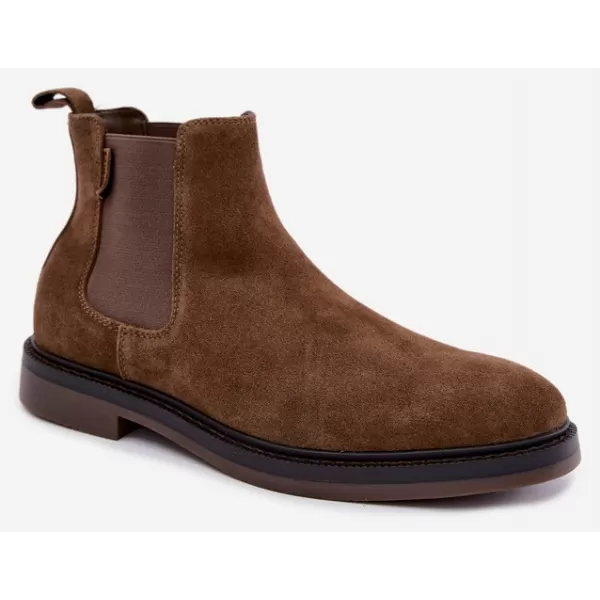  Muške cipele BIG STAR SHOES UU174277 SMEĐE/BEŽ SJENE 