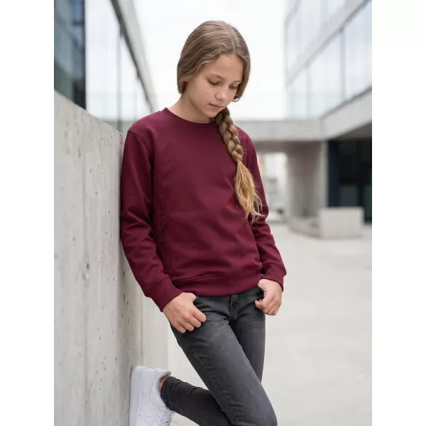  Dječji sweatshirt MALFINI CREW 427 GRANAT 