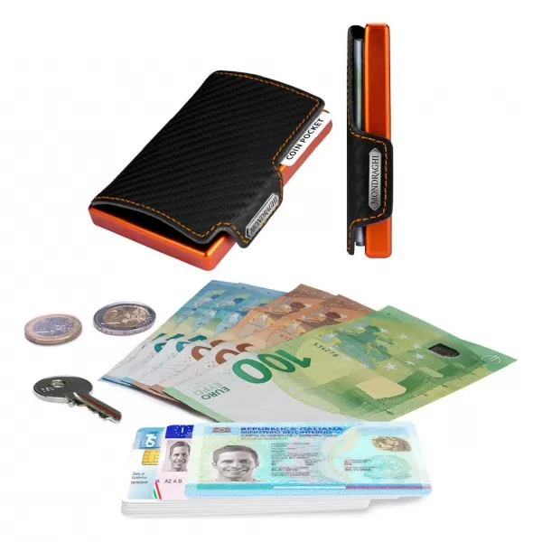  Novčanik MONDRAGHI -MC-80411 NARANČASTA 