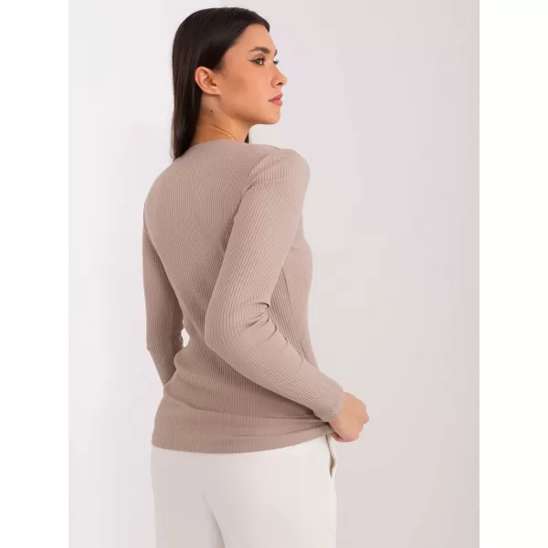  Ženska bluza BASIC FEEL GOOD RV-BZ-9211.26X TAMNO BEŽ 