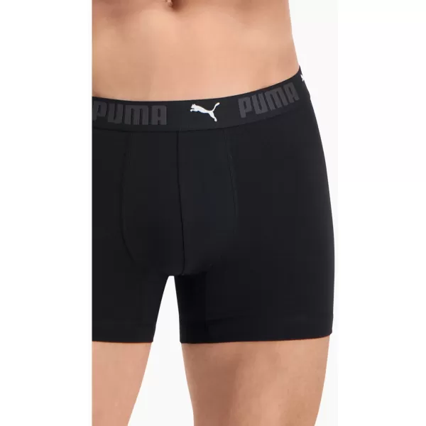  Muške bokserice PUMA SPORT COTTON BOXER 2P 93552101 CRNA 