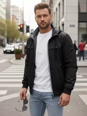 Muška jakna DSTREET TX5135 CRNA