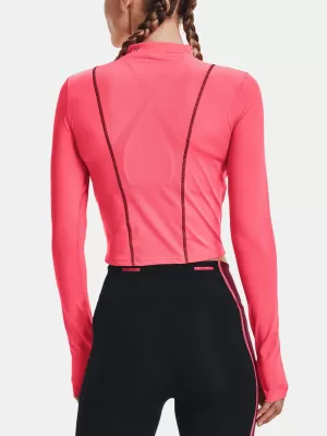 Ženska majica kratkih rukava UNDER ARMOUR UA RUN ANYWHERE LASER LS 1365641-819 RUŽIČASTA