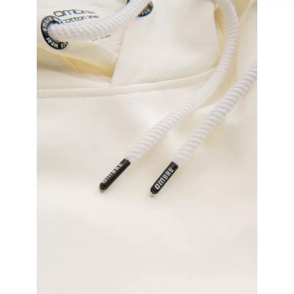  Muški sweatshirt OMBRE OM-SSBN-0270 KREMA 
