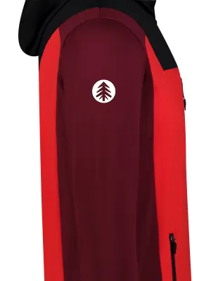 Muški powerfleece duks NORDBLANC SPRAWL NBSFM8333 CRVENA