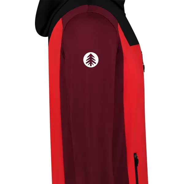  Muški powerfleece duks NORDBLANC SPRAWL NBSFM8333 CRVENA 
