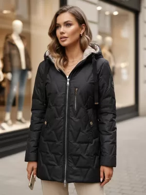 Ženska jakna DSTREET TY5768 CRNA