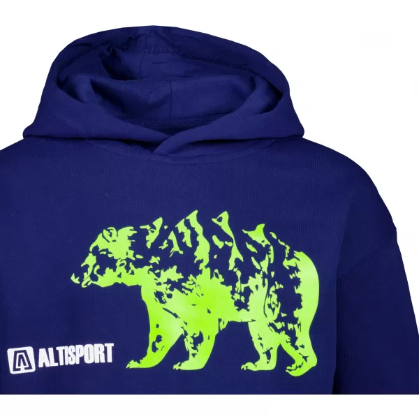  Dječji sweatshirt ALTISPORT ALM193422 PONOĆNO PLAVA 