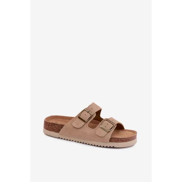  Ženske papuče BOTO 2832 KAKI 