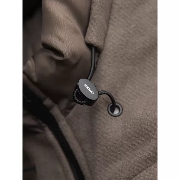  Muška parka OMBRE OM-COWC-0161 PEPELJASTO SIVA 