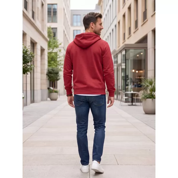  Muški sweatshirt ALTISPORT NP/ALMST45001 TAMNOCRVENA 