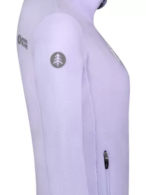 Ženska lagana majica od flisa NORDBLANC MAPLE NBSFL8374 LJUBIČASTA