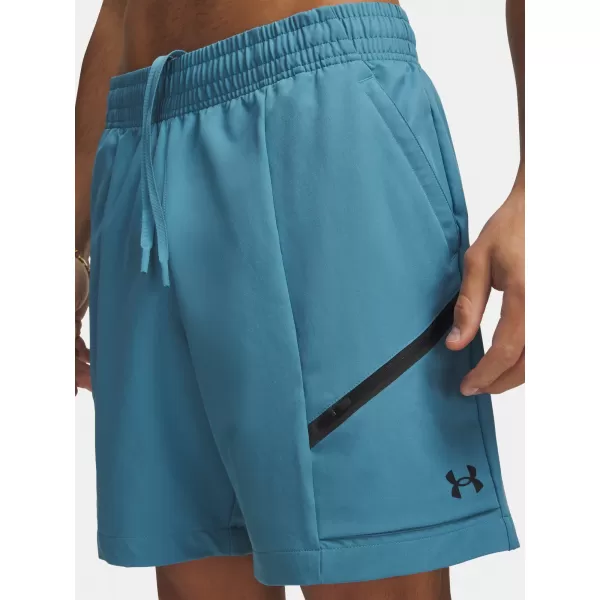  Muške kratke hlače UNDER ARMOUR UNSTOPPABLE WOVEN SHORTS 6009361-466 PLAVA 