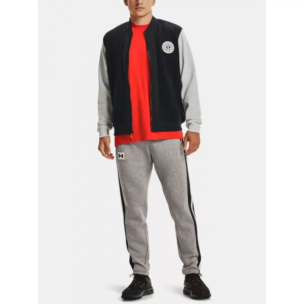  Muška jakna UNDER ARMOUR UA RIVAL FLC ALMA MATER BMBR 1366300-001 CRNA 