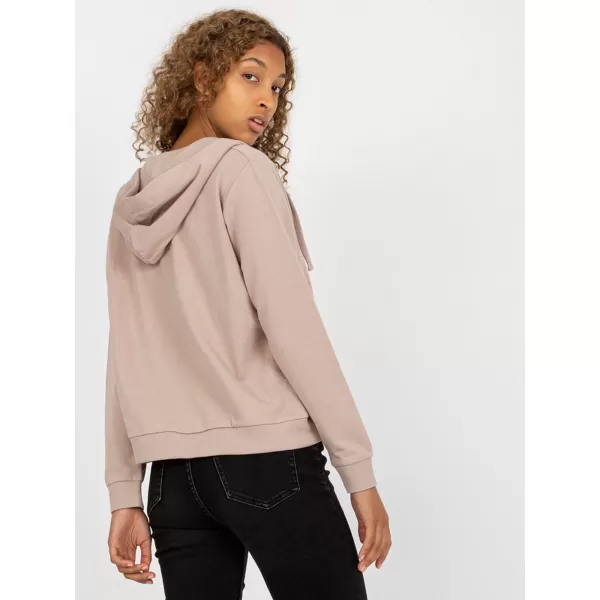  Ženski sweatshirt BASIC FEEL GOOD B-002.65 TAMNO BEŽ 