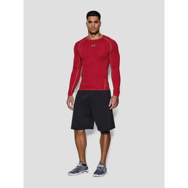  Muška kompresijska majica UNDER ARMOUR HG LS 1257471-600 CRVENA 