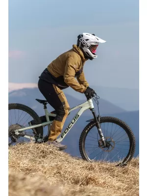 Muška vodootporna softshell jakna NORDBLANC EXPEDITIOUS NBSSM8323 SMEĐA