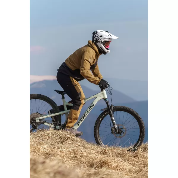  Muška vodootporna softshell jakna NORDBLANC EXPEDITIOUS NBSSM8323 SMEĐA 