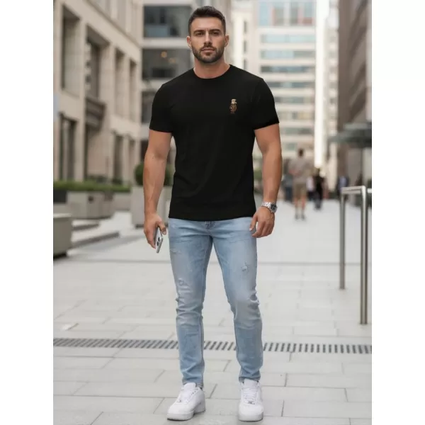  Muška majica kratkih rukava DSTREET NX5101R-BK CRNA 