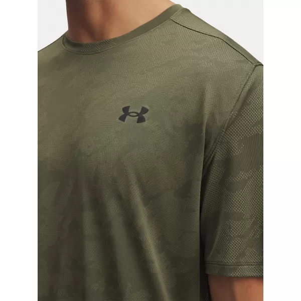  Muška majica kratkih rukava UNDER ARMOUR TECH VENT JCQRD SS 1390047-390 ZELENA 