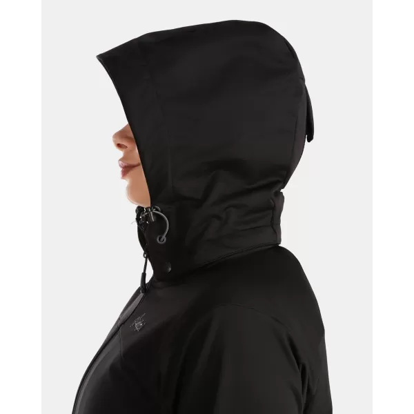  Ženska softshell jakna KILPI ONTAVIA-W 1L0113KI CRNA 