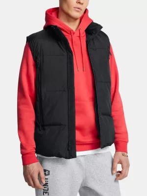 Muški prsluk UNDER ARMOUR LIMITLESS DOWN VEST 1384642-001 CRNA