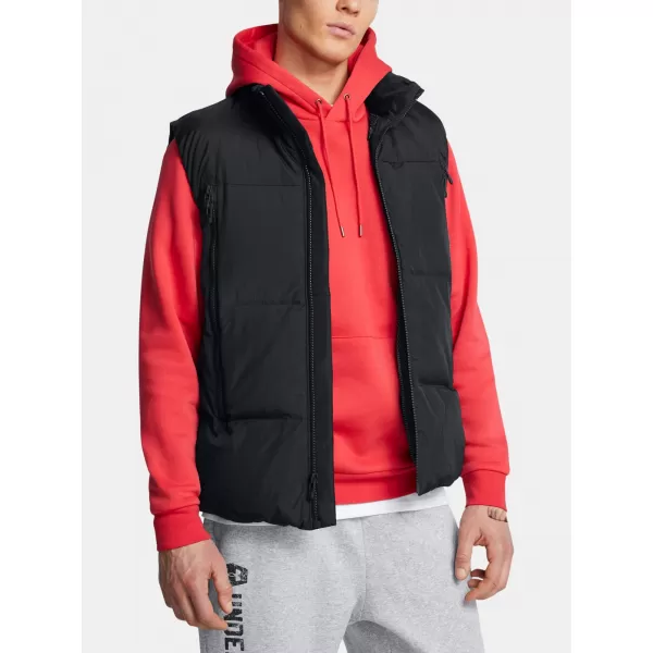  Muški prsluk UNDER ARMOUR LIMITLESS DOWN VEST 1384642-001 CRNA 