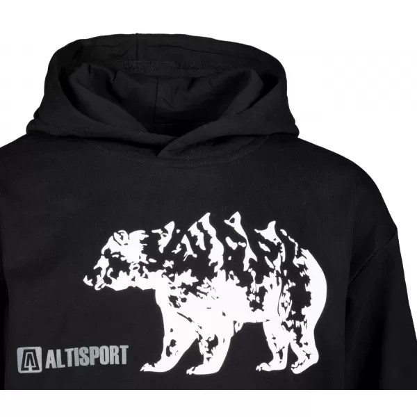  Dječji sweatshirt ALTISPORT ALM193422 CRNA 