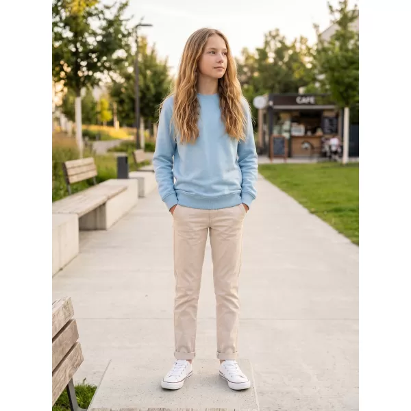  Dječji sweatshirt MALFINI CREW 427 NEBESKO PLAVO 