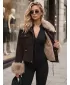 Ženska jakna DSTREET TY5704 SMEĐA