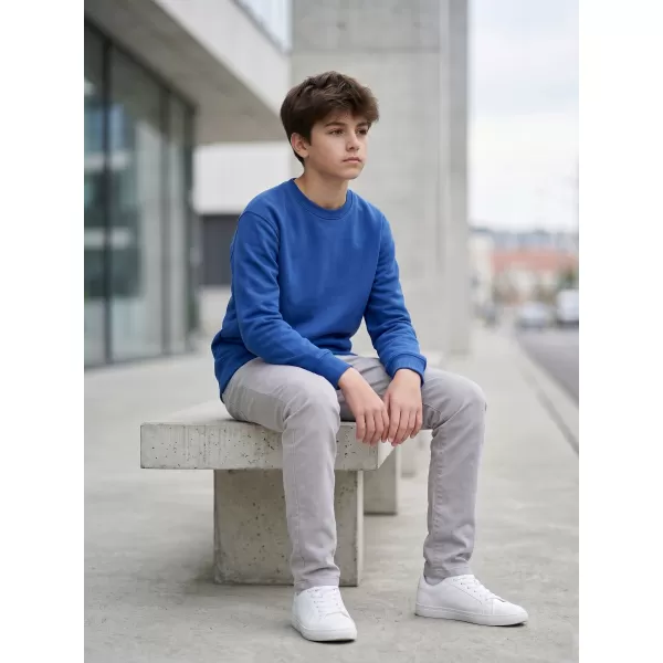 Dječji sweatshirt MALFINI CREW 427 KRALJEVSKO PLAVA 