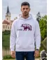 Muški sweatshirt ALTISPORT ALM193422 BIJELA