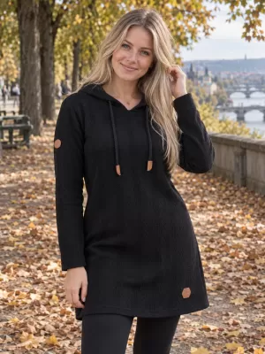 Ženski sweatshirt ALTISPORT INA CRNA