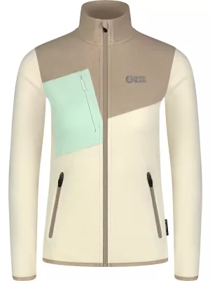 Ženska lagana majica od flisa NORDBLANC BEECH NBSFL8375 BEŽ