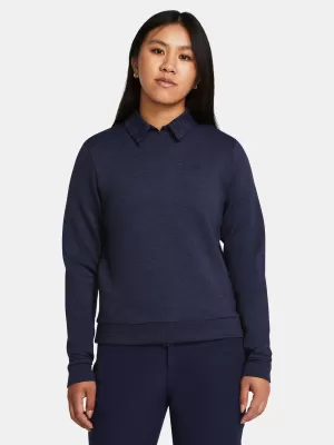 Ženski sweatshirt UNDER ARMOUR UA DRIVE MIDLAYER CREW 1387143-410 PLAVA