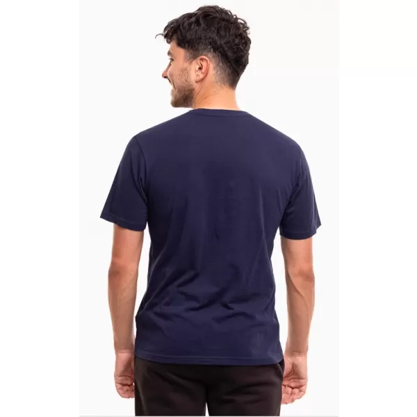  Muška majica kratkih rukava PUMA TEAMRISE LOGO JERSEY COTTON 658705-06 PUMA TAMNOPLAVA/PUMA BIJELA 