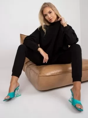 Ženski sweatshirt BASIC FEEL GOOD AP-BL-A-R001 NOIR