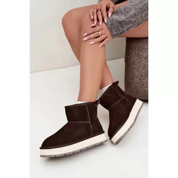  Ženske cipele BIG STAR SHOES UU274693 SMEĐA/BEŽ 