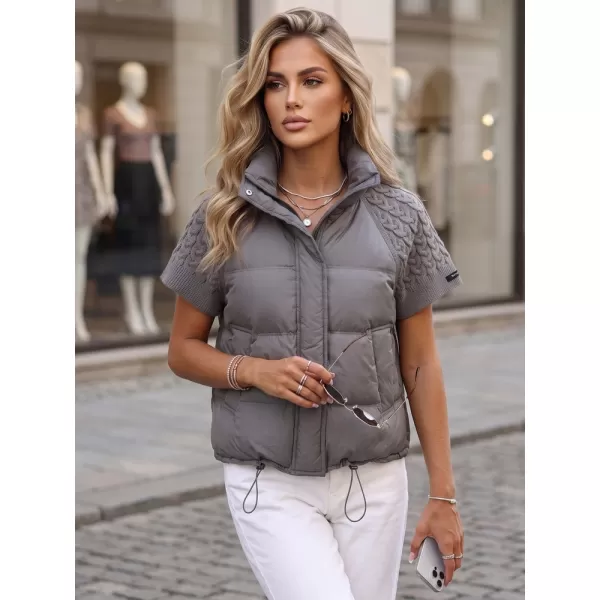  Ženska jakna DSTREET TY5926 TAMNOSIVA 