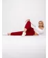 Ženske trenirke BASIC FEEL GOOD RV-DR-6331.86 TAMNOCRVENA