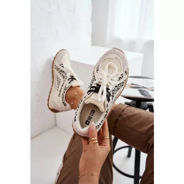  Ženske tenisice BIG STAR SHOES TT274548 BIJELA 