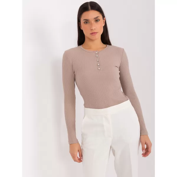  Ženska bluza BASIC FEEL GOOD RV-BZ-9211.26X TAMNO BEŽ 