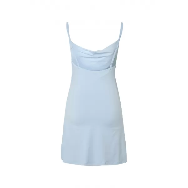  Haljina URBAN CLASSICS TB8182 ZAMRZNUTI PLAVO 