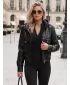 Ženska jakna DSTREET TY5876 CRNA