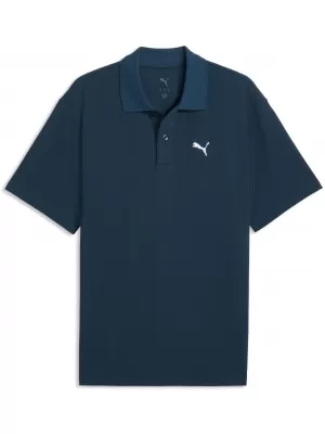 Muška majica s kragnom PUMA WARDROBE ESS PIQUE RELAXED POLO 62965736 PONOĆNI BENZIN