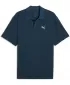 Muška majica s kragnom PUMA WARDROBE ESS PIQUE RELAXED POLO 62965736 PONOĆNI BENZIN