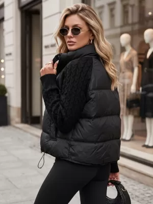 Ženska jakna DSTREET TY5930 CRNA