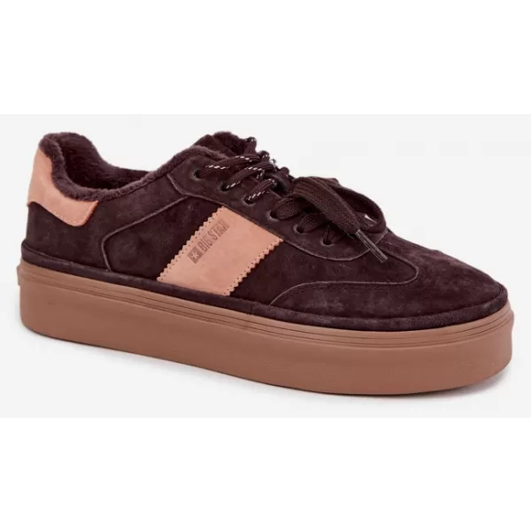  Ženske tenisice BIG STAR SHOES UU274770 SMEĐE/BEŽ SJENE 